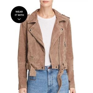 Blank NYC Suede Moto Jacket